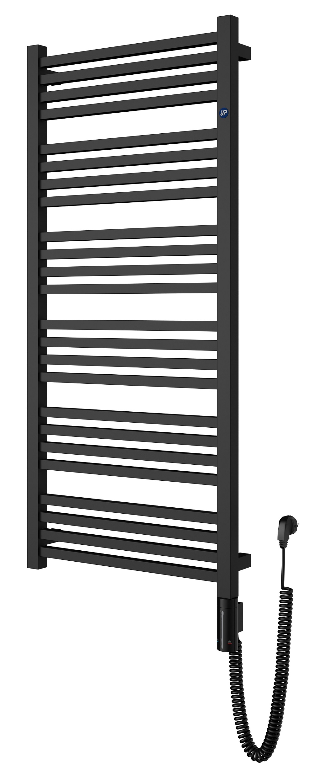 Instal Projekt Stick Electro Elektrischer Heizkörper 74x40 cm schwarz STIE-40/70C31+GH-03C2