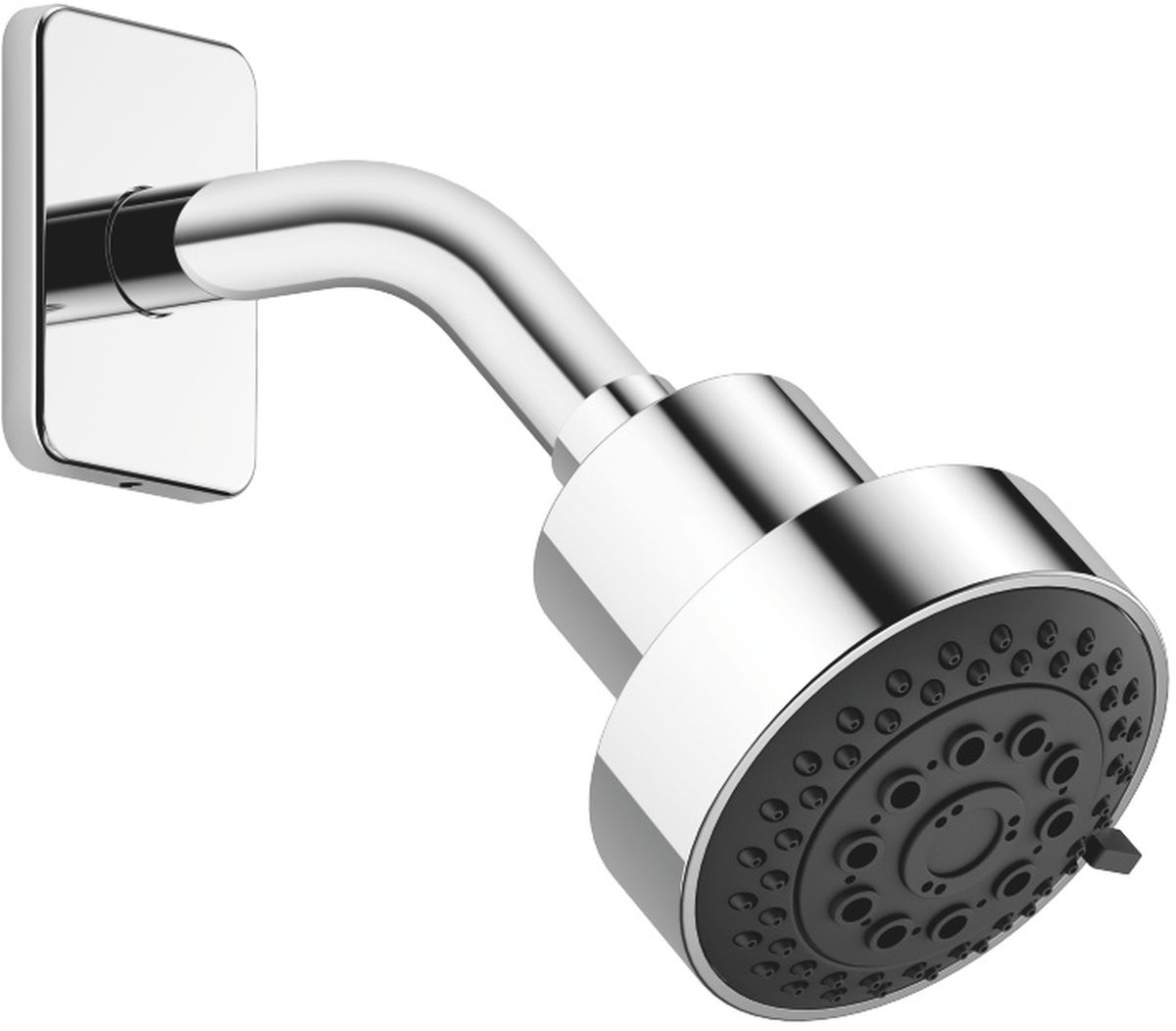 Dornbracht Lulu Kopfbrause mit Brausearm 9.2x9.2 cm rund chrom 28508710-00