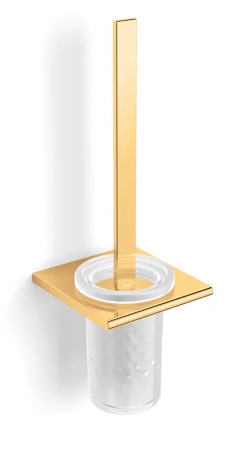 Stella Milano Klobürste verschraubt glas-gold 12.430-G