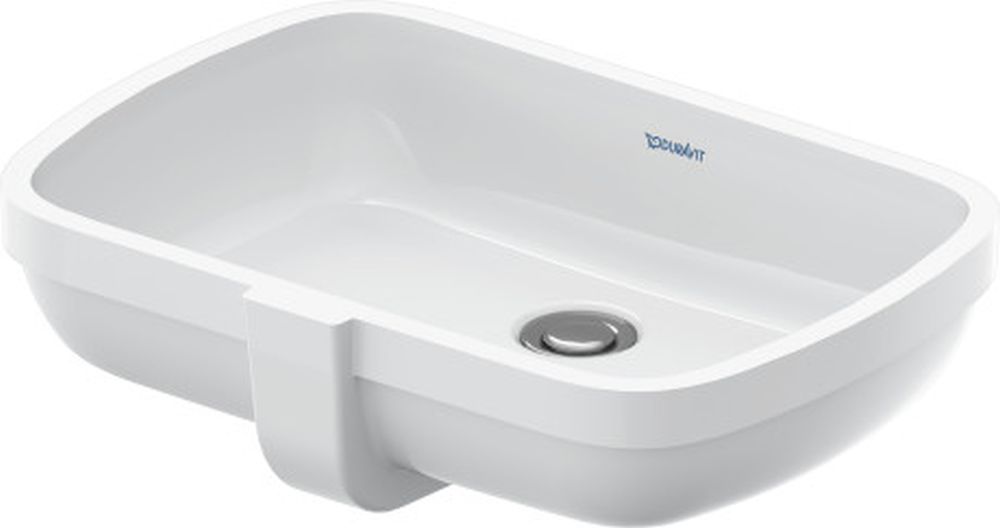 Duravit Qatego Waschbecken 48x32 cm rechteckig Unterbauwaschbecken weiß 0398480028