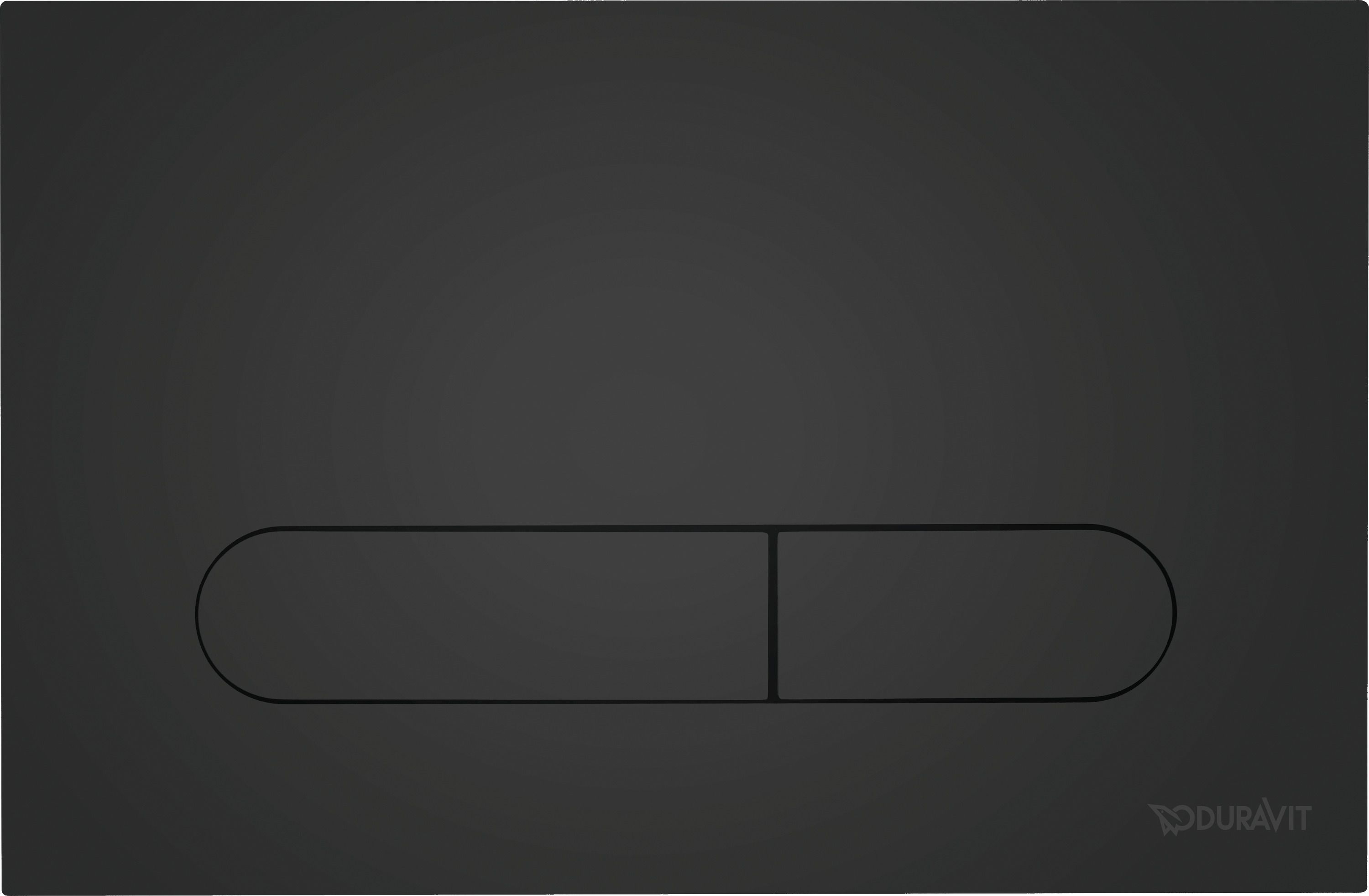 Duravit DuraSystem Betätigungsplatte für Toilette schwarz WD5009031000