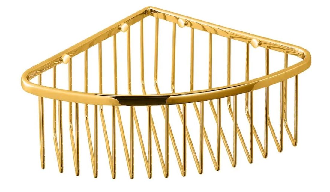 Stella Badezimmerkorb gold 16.022-G