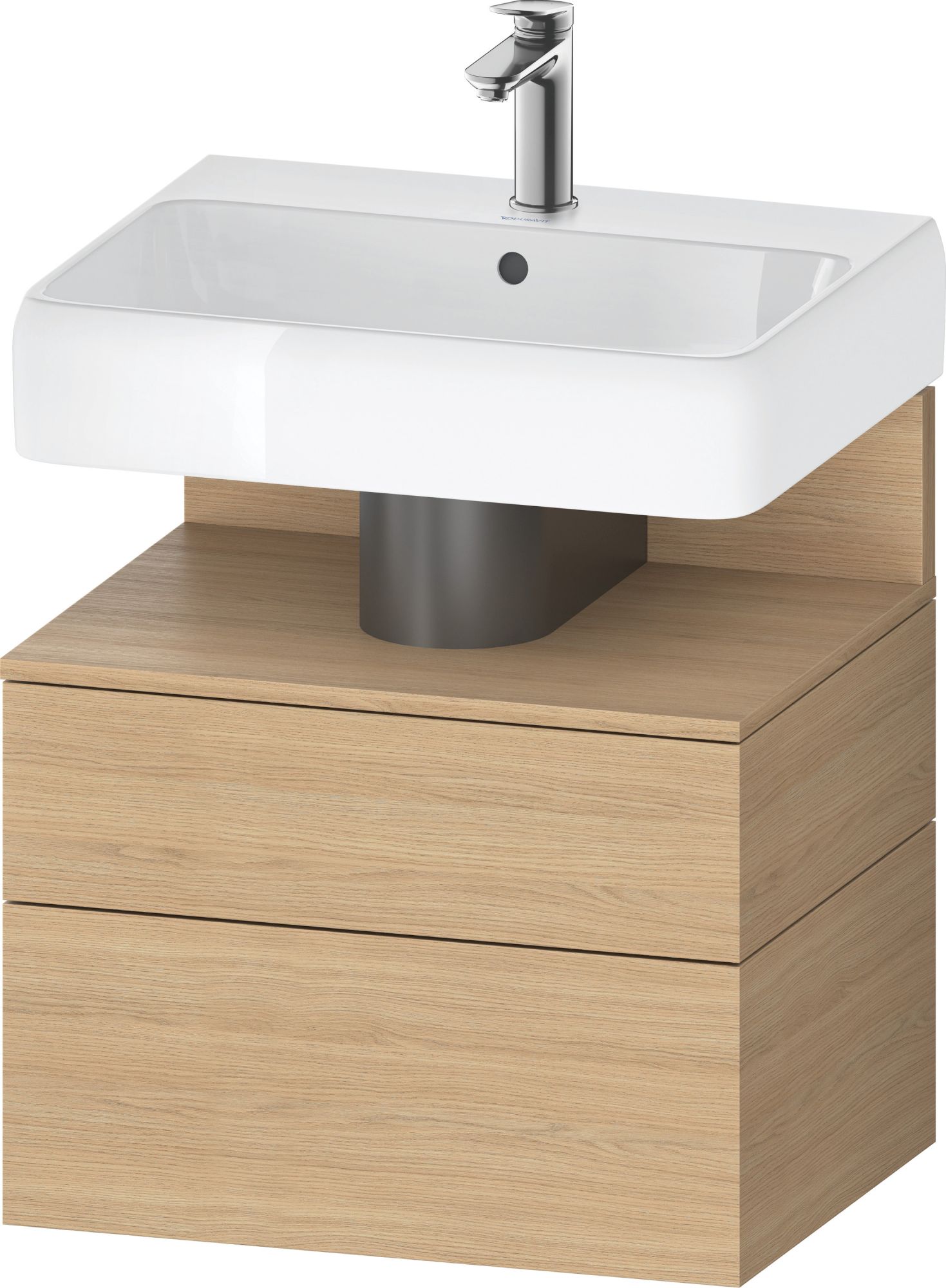 Duravit Qatego Kabinett 59x47x59 cm Unterschrank hängend eiche QA4393030300010