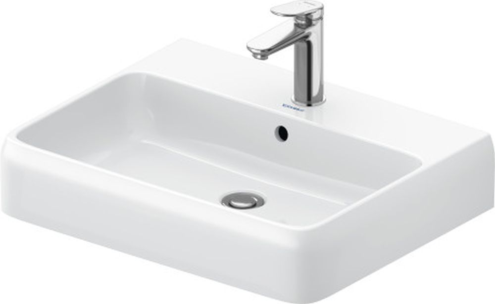 Duravit Qatego Waschbecken 60x47 cm rechteckig Möbel weiß 2382600027