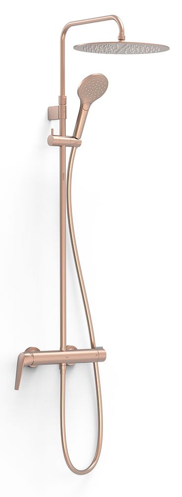 Tres Fuji Duschset Wandmontage mit Regenbrause || 28119701OPM