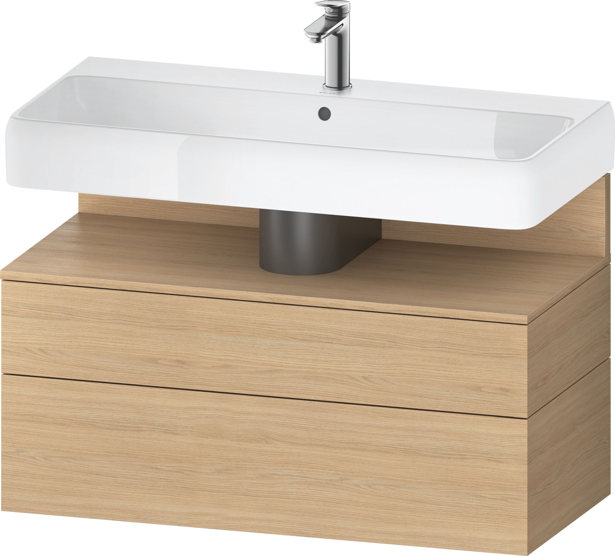 Duravit Qatego Kabinett 99x47x59 cm Unterschrank hängend eiche QA4395030300010