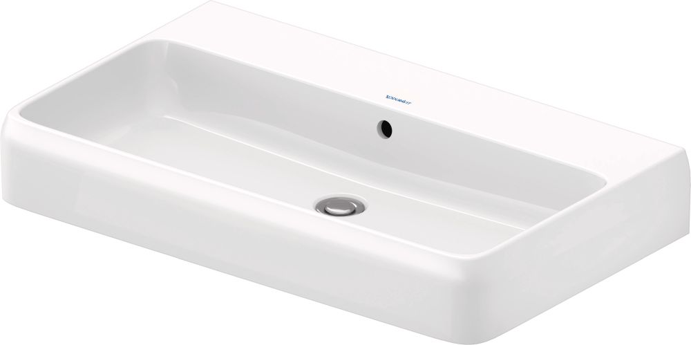 Duravit Qatego Waschbecken 80x47 cm rechteckig Möbel weiß 2382800028