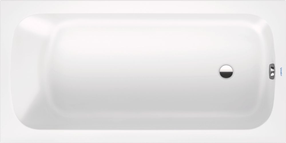 Duravit Qatego Rechteckige Badewanne 170x75 cm weiß 700612000000000