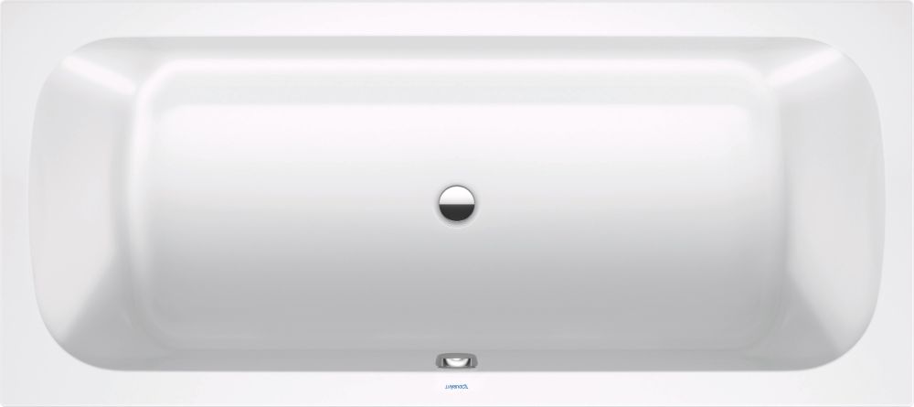 Duravit Qatego Rechteckige Badewanne 180x80 cm weiß 700614000000000