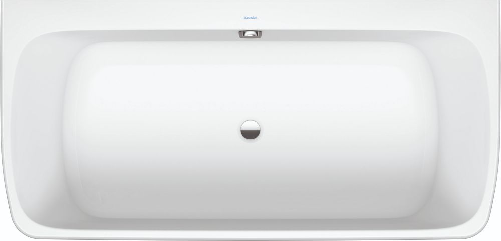 Duravit Qatego Wandmontierte Badewanne 180x80 cm rechteckig weiß 700615000000000