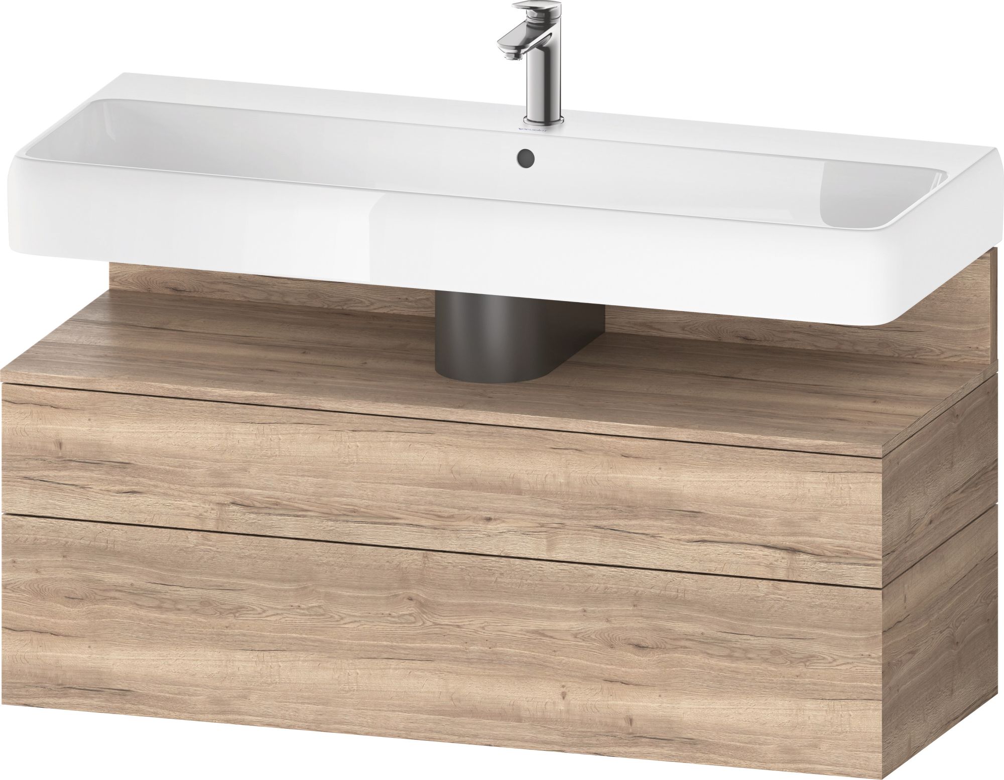 Duravit Qatego Kabinett 119x47x59 cm Unterschrank hängend eiche QA4396055550010