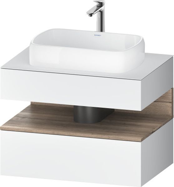 Duravit Qatego Kabinett 80x55x60 cm Unterschrank hängend weiß-eiche QA4730055180000
