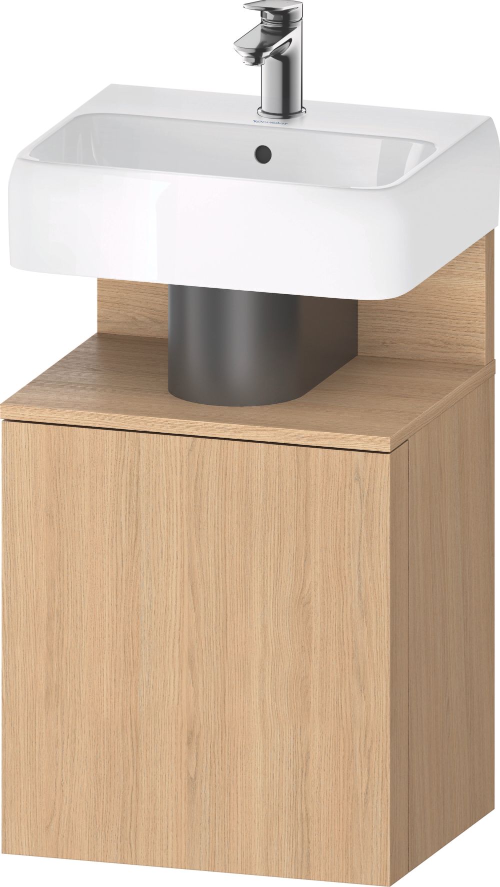 Duravit Qatego Kabinett 44x35x64.5 cm Unterschrank hängend eiche QA4076R30300000