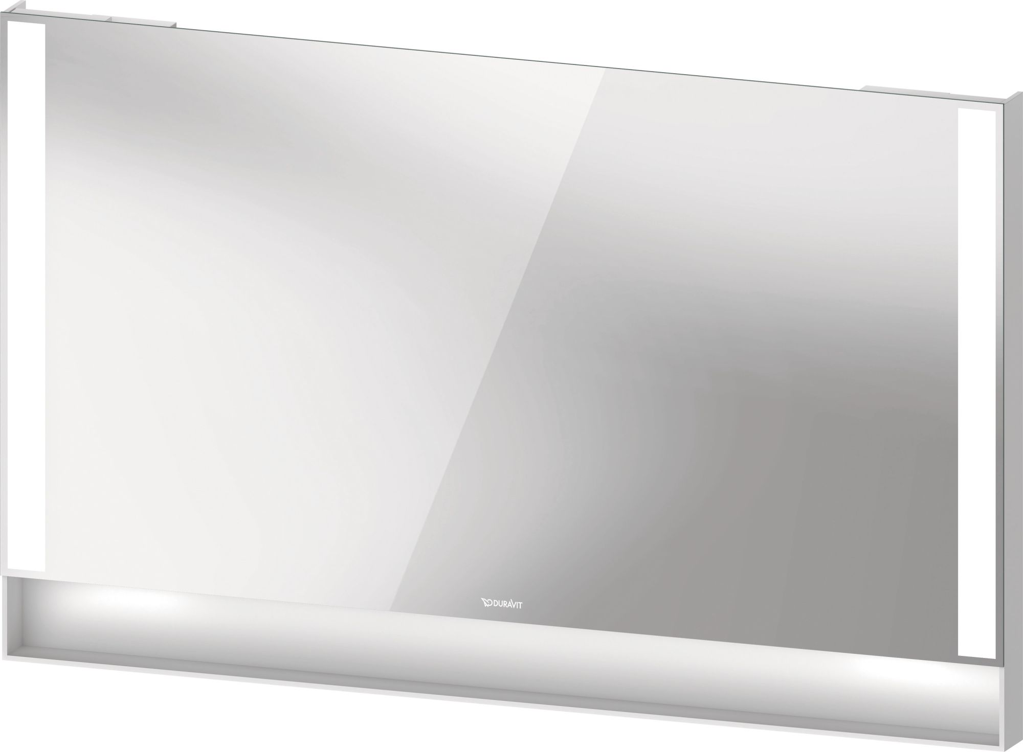 Duravit Qatego Spiegel 120x75 cm rechteckig mit Beleuchtung weiß QA7084018180000