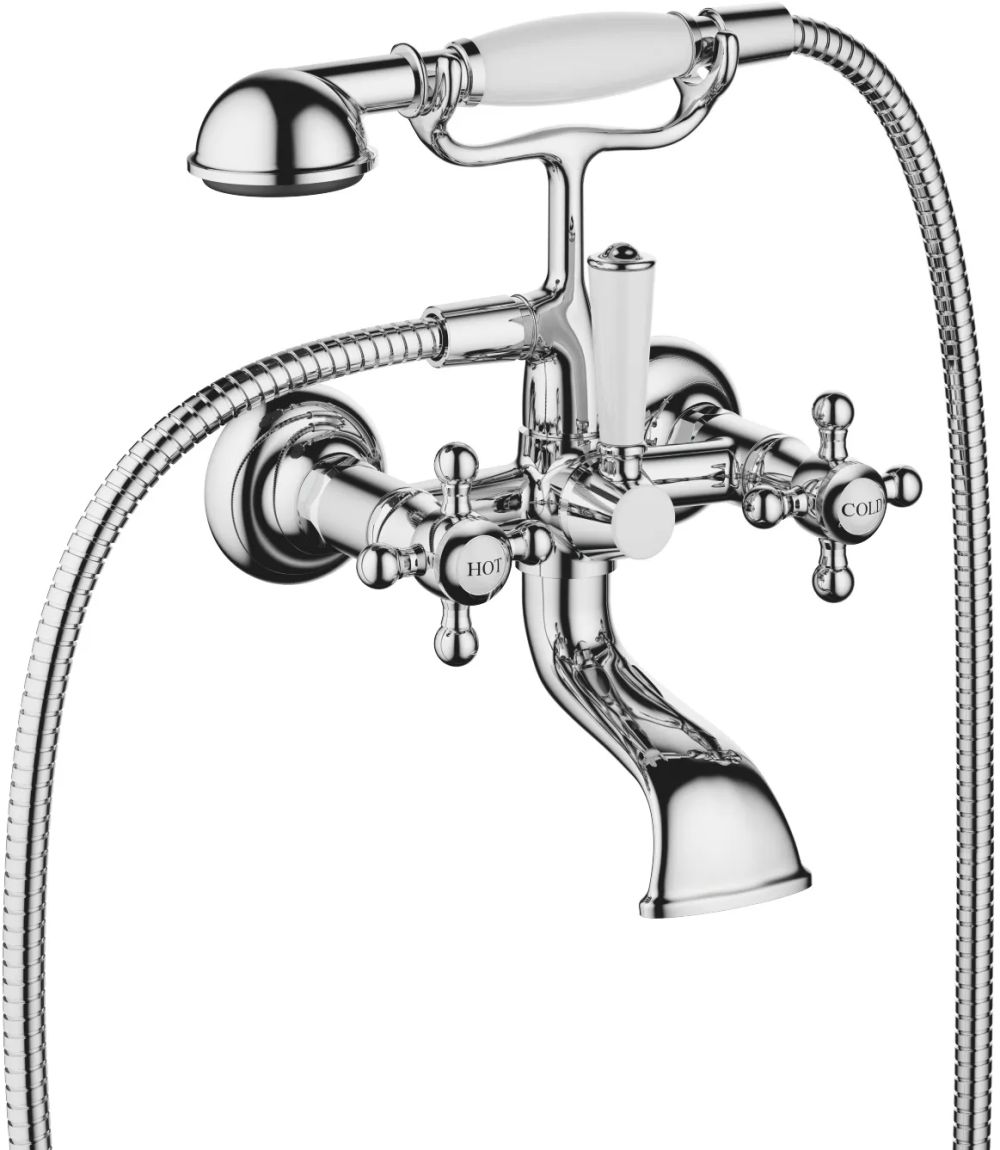 Dornbracht Madison Badewannen- und Duscharmatur Wandmontage chrom 25023360-00