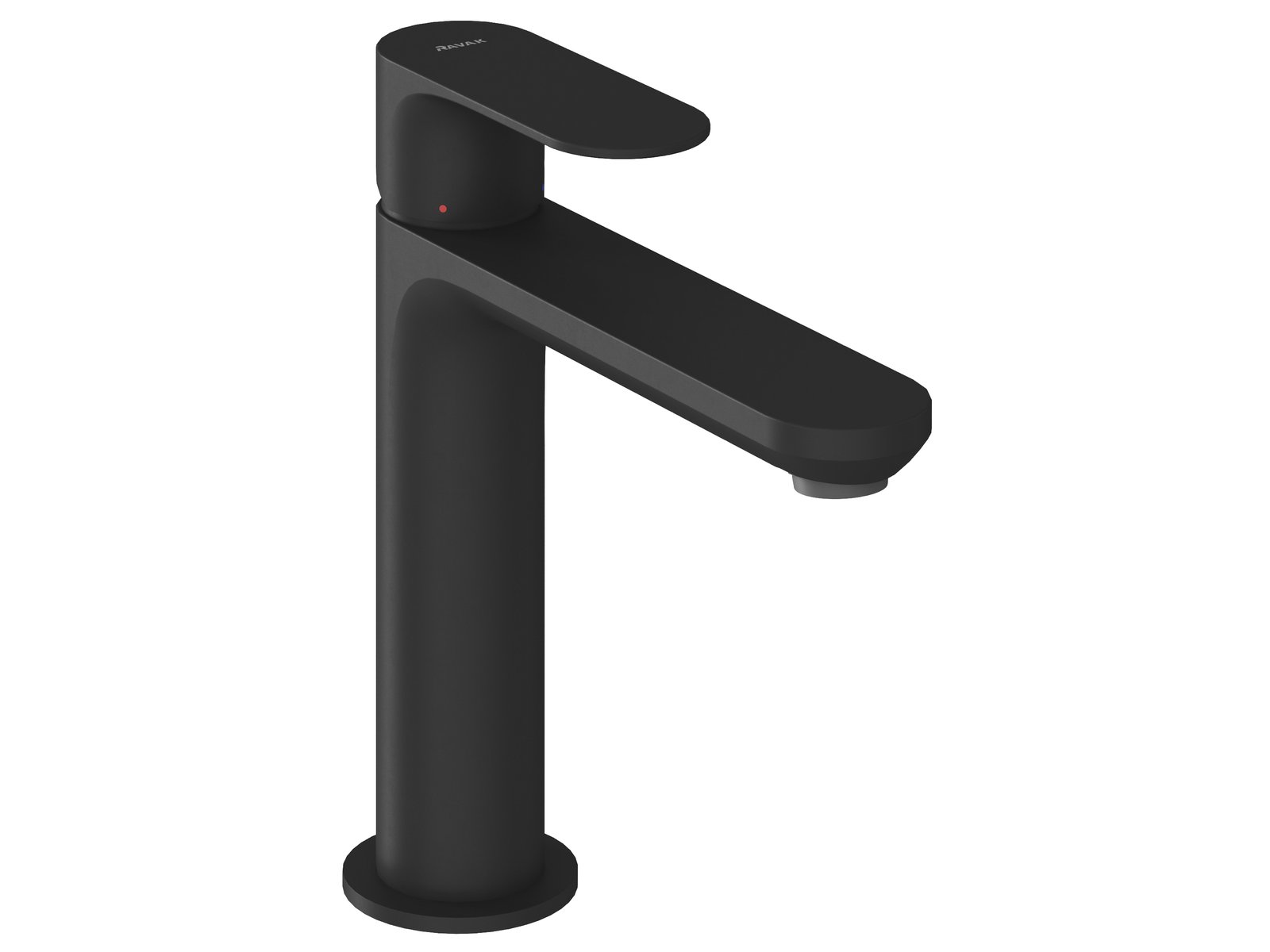 Ravak Eleganta Waschtischarmatur Stehend schwarz X070290