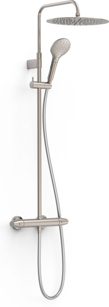 Tres Over-Wall Duschset Wandmontage mit Thermostat mit Regenbrause || 19038705AC