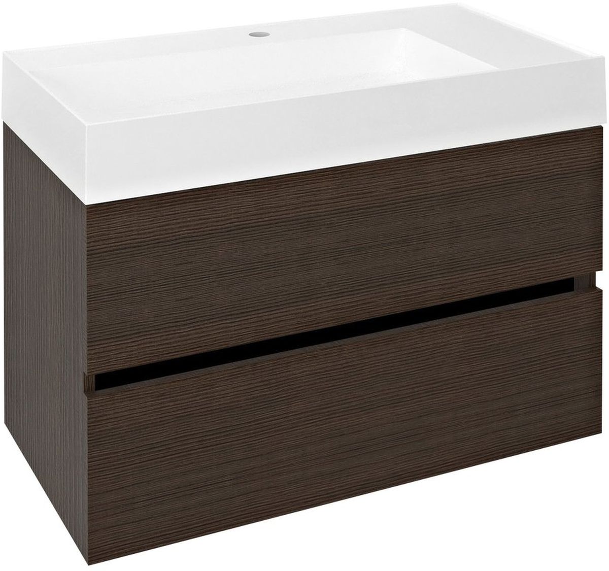 Sapho Odetta Kabinett 82x43.5x50 cm Unterschrank hängend holz DT085-1616