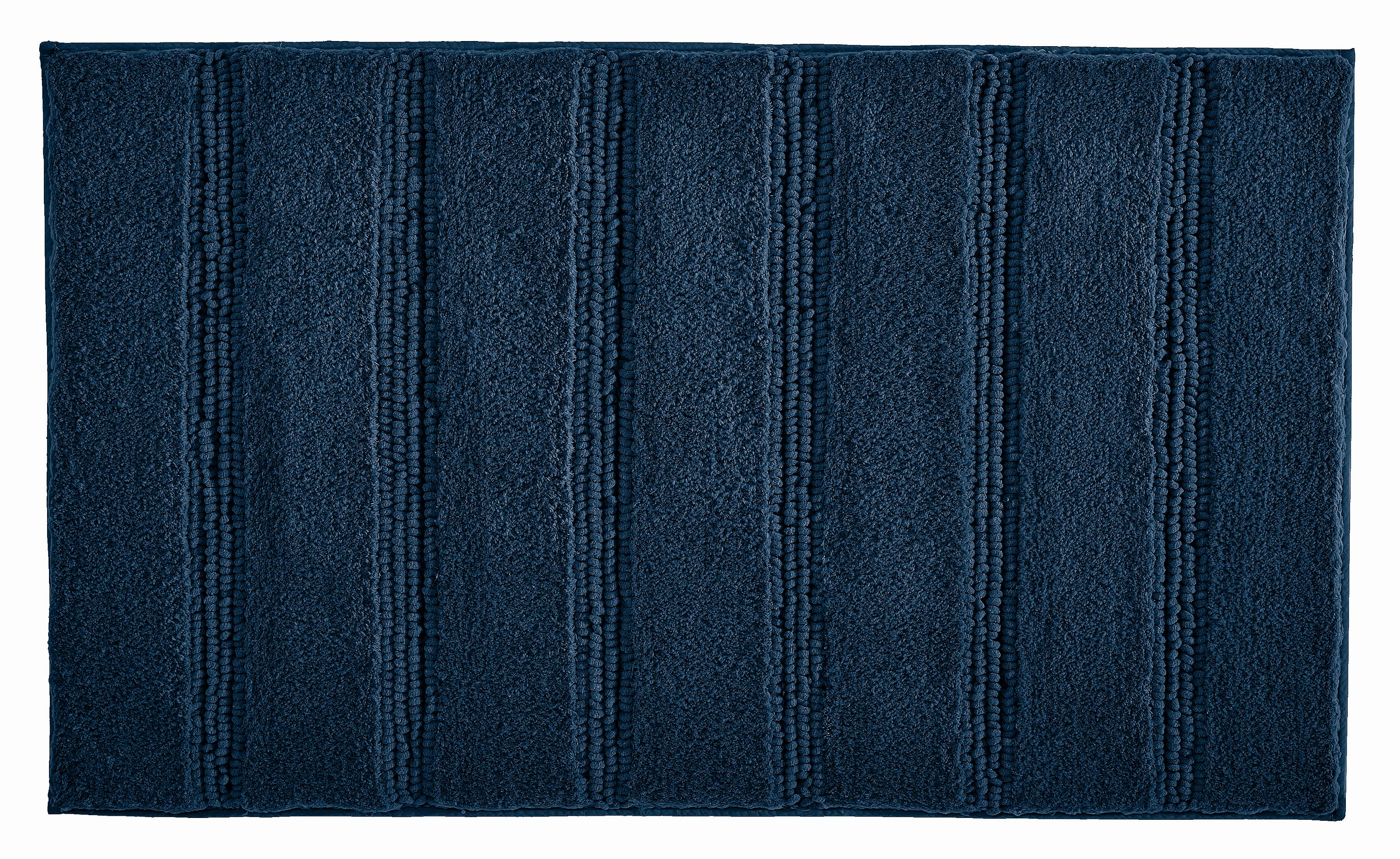 Kleine Wolke Monrovia Badezimmerteppich 140x80 cm rechteckig blau 4094750657