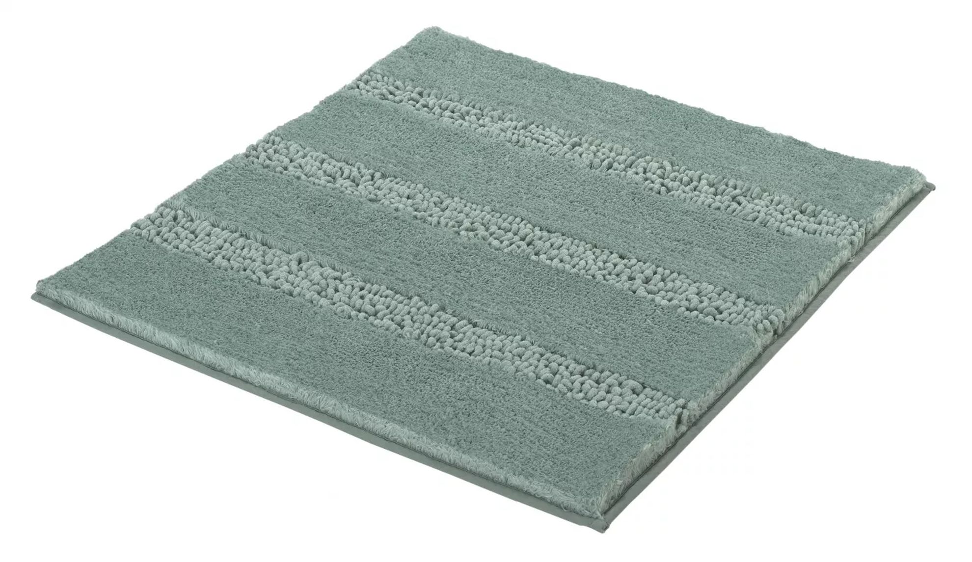 Kleine Wolke Monrovia Badezimmerteppich 60x60 cm quadratisch grün 4094685135