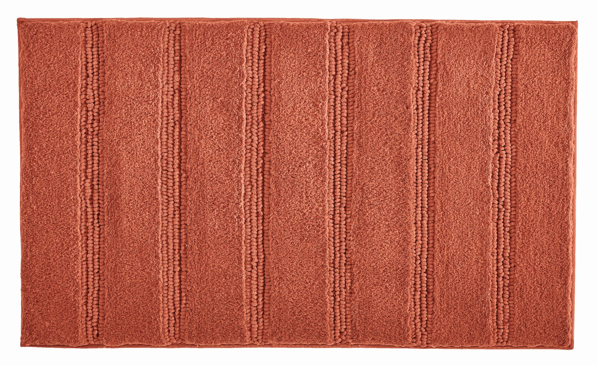 Kleine Wolke Monrovia Badezimmerteppich 60x60 cm quadratisch rot 4094304135