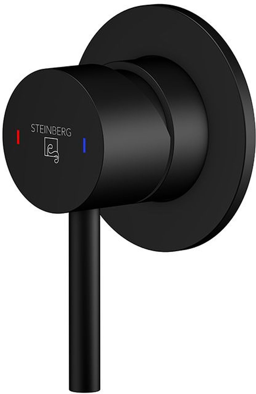 Steinberg 100 Duschbatterie Unterputz schwarz 1002250S