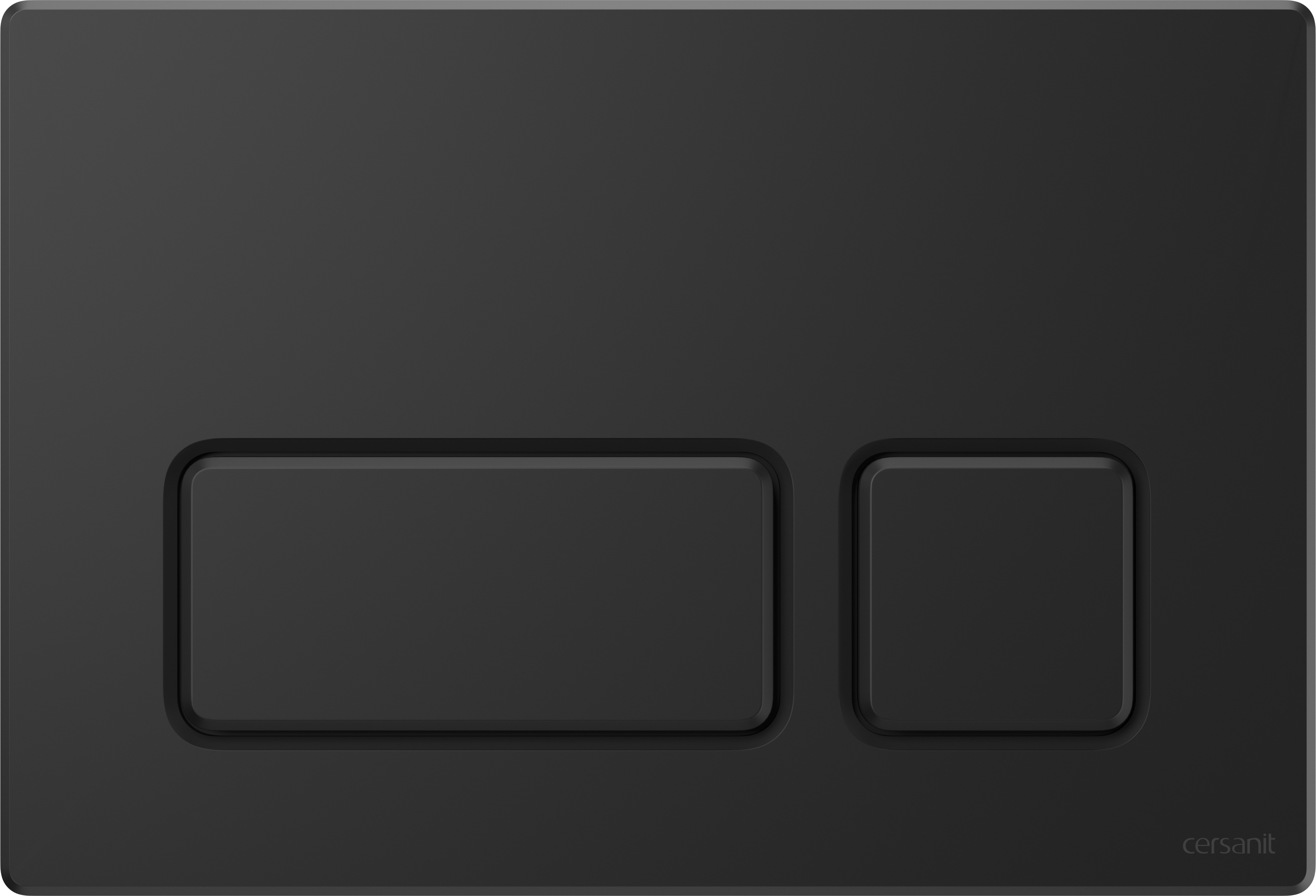 Cersanit Block Betätigungsplatte für Toilette schwarz K97-455