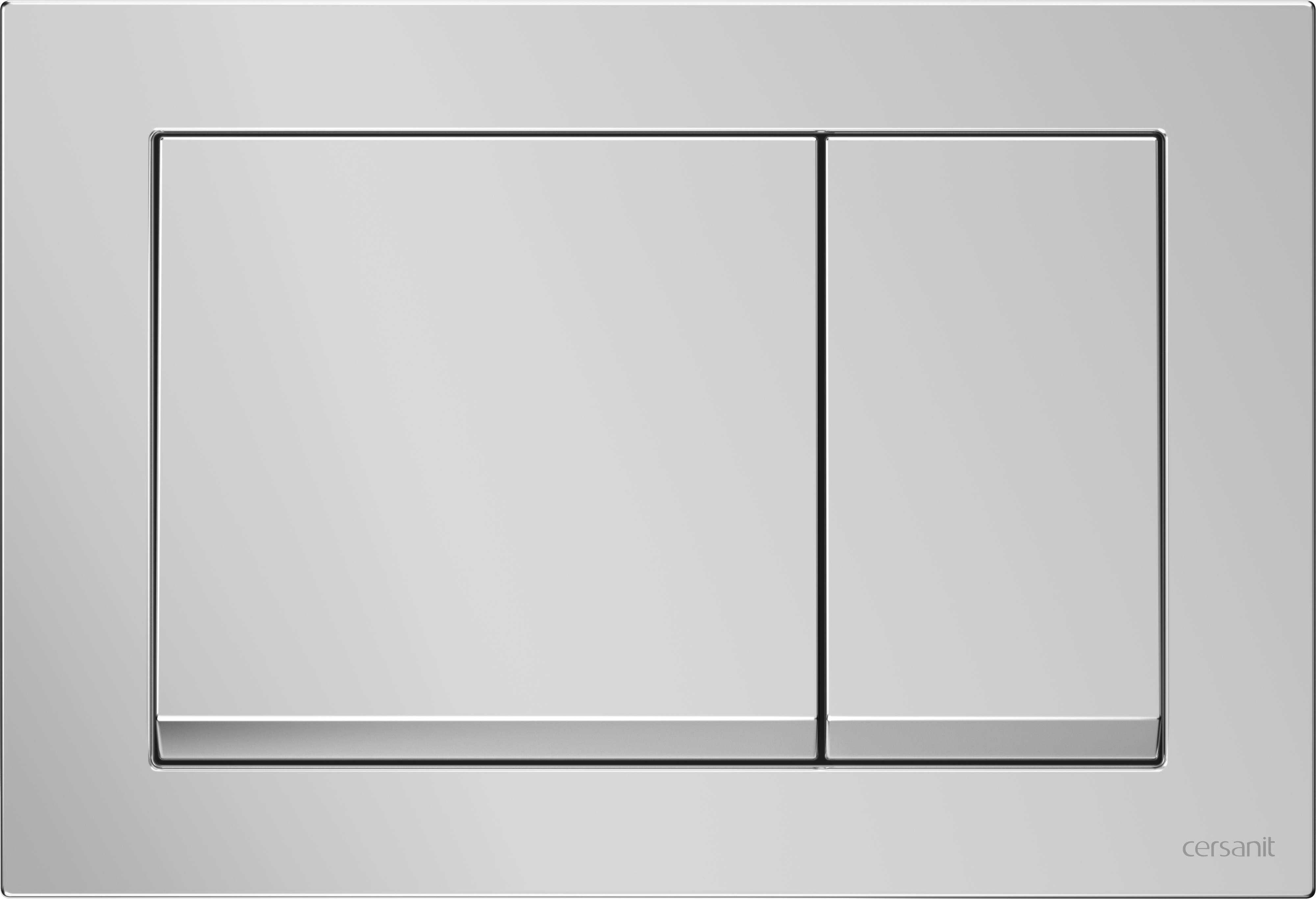 Cersanit Enter Betätigungsplatte für Toilette mattchrom K97-512