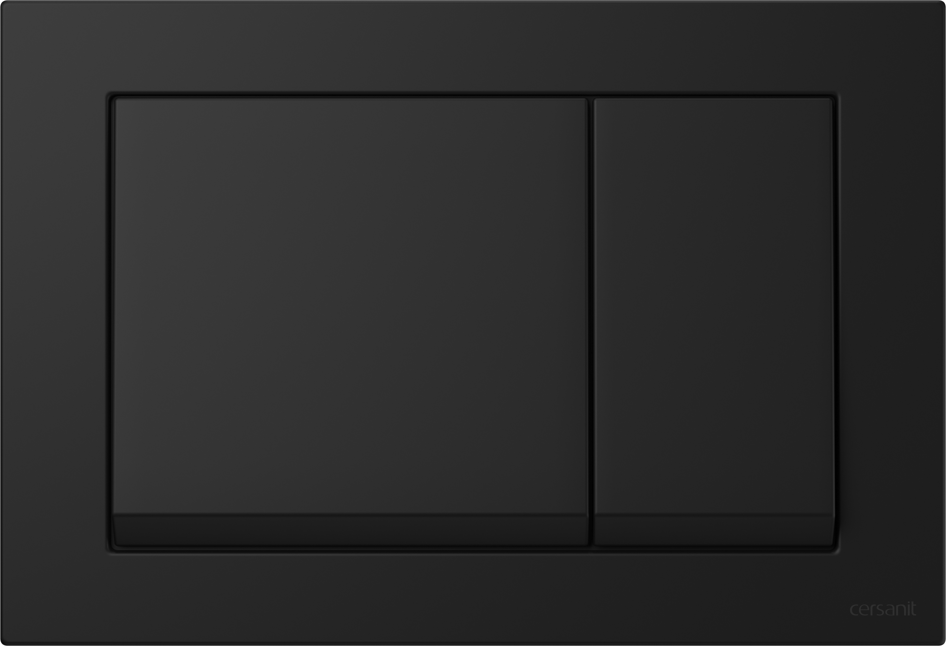 Cersanit Enter Betätigungsplatte für Toilette schwarz K97-0574