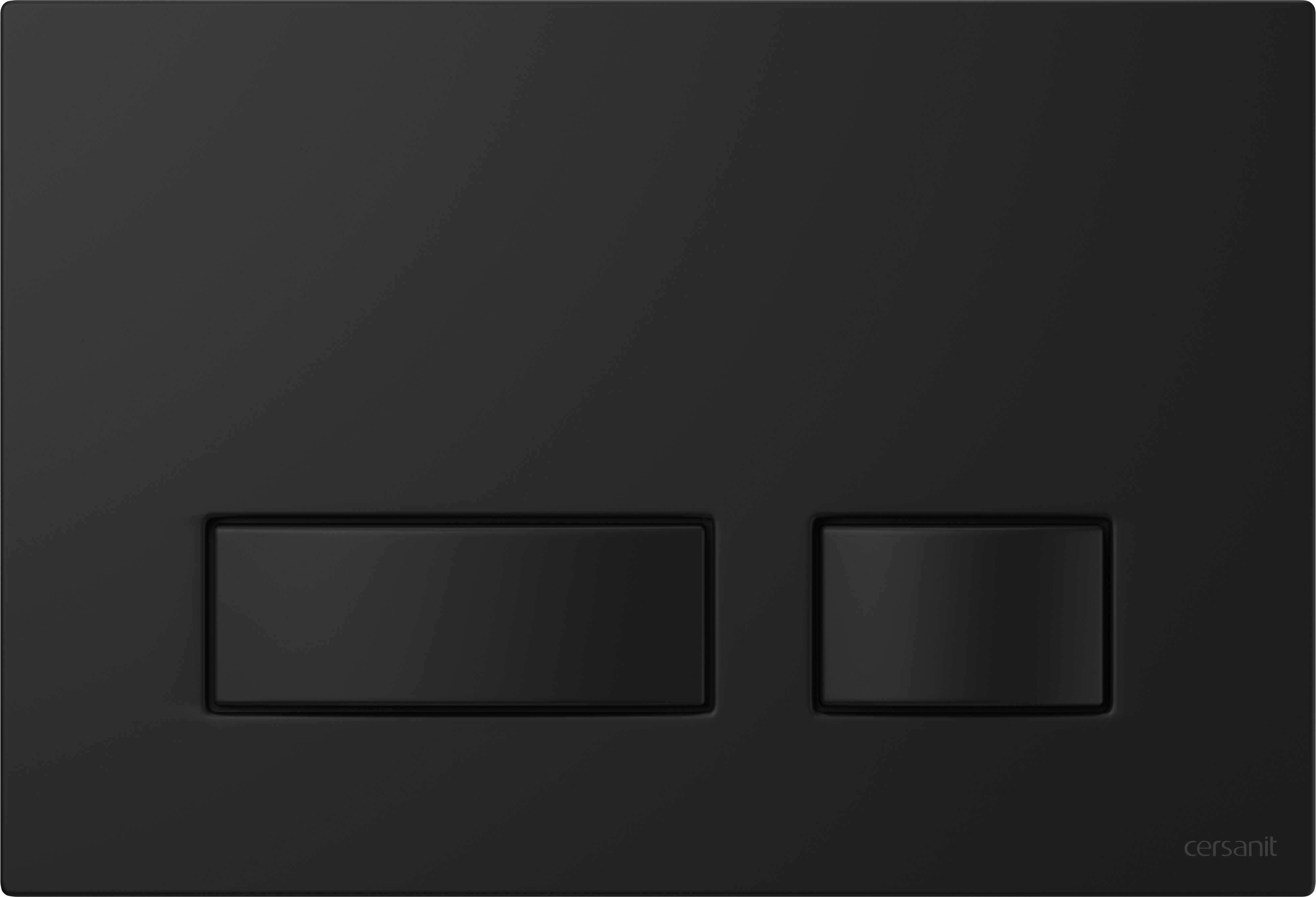 Cersanit Movi Betätigungsplatte für Toilette schwarz K97-511