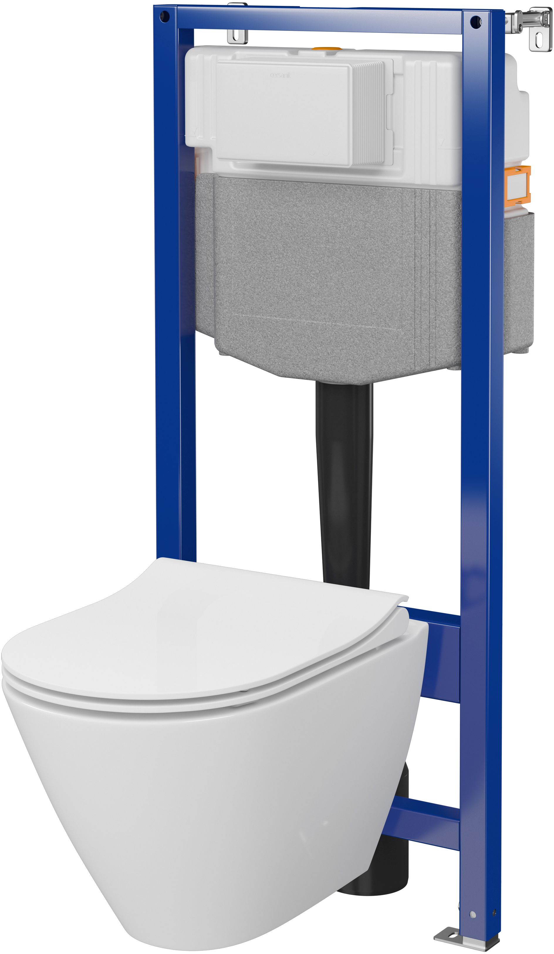 Cersanit City WC-Komplettset mit Vorwandelement S701-795