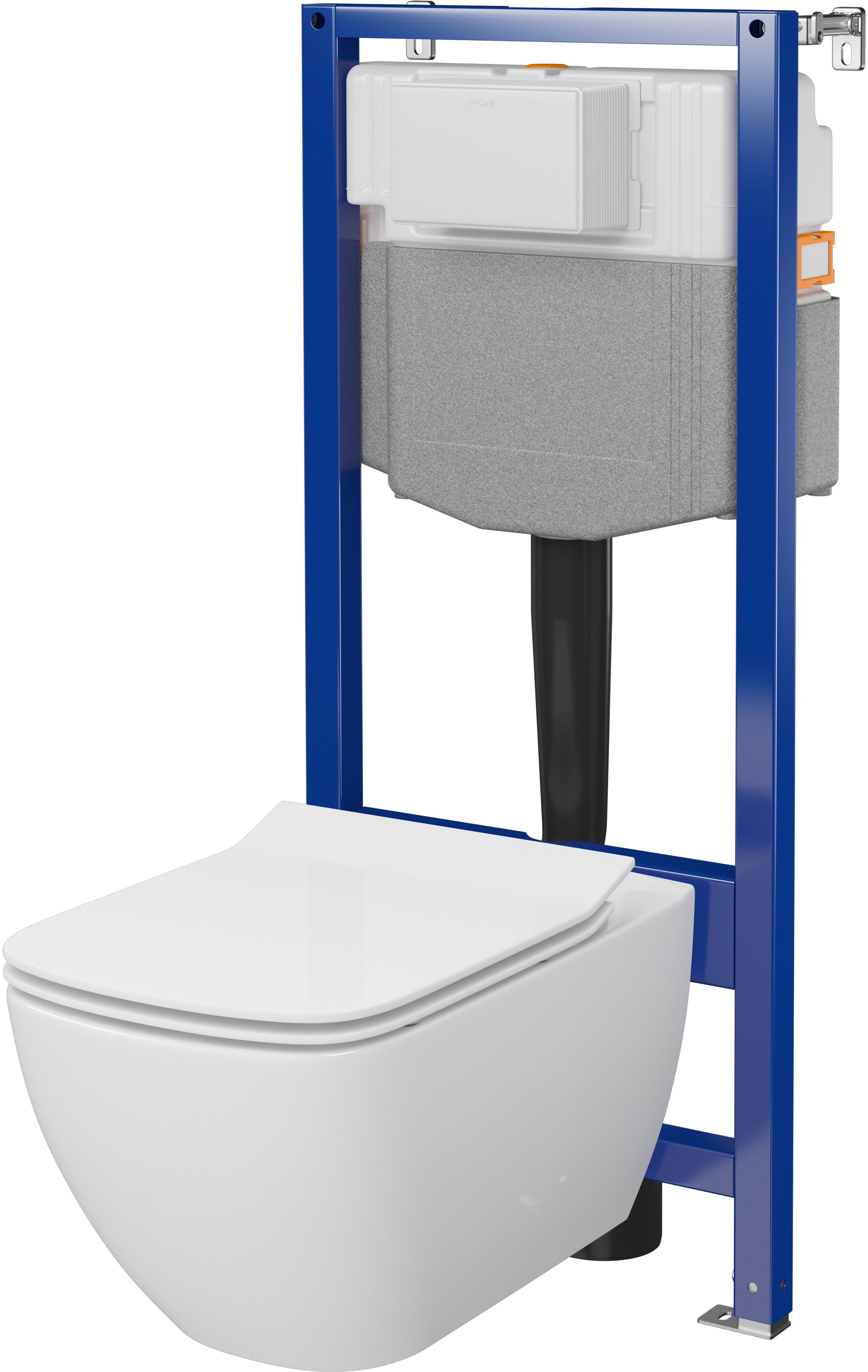 Cersanit Virgo WC-Komplettset mit Vorwandelement S701-805