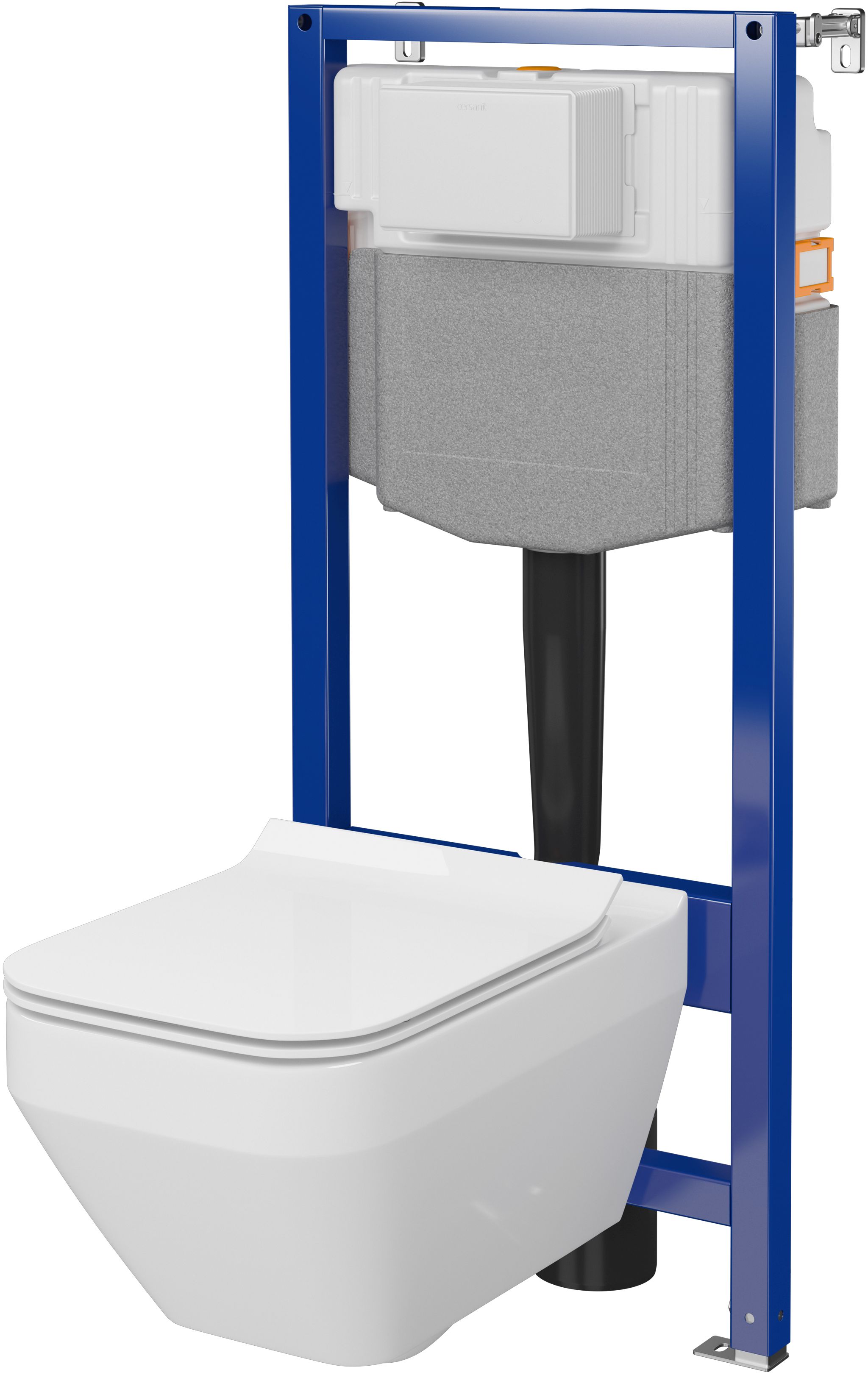 Cersanit Crea WC-Komplettset mit Vorwandelement S701-809