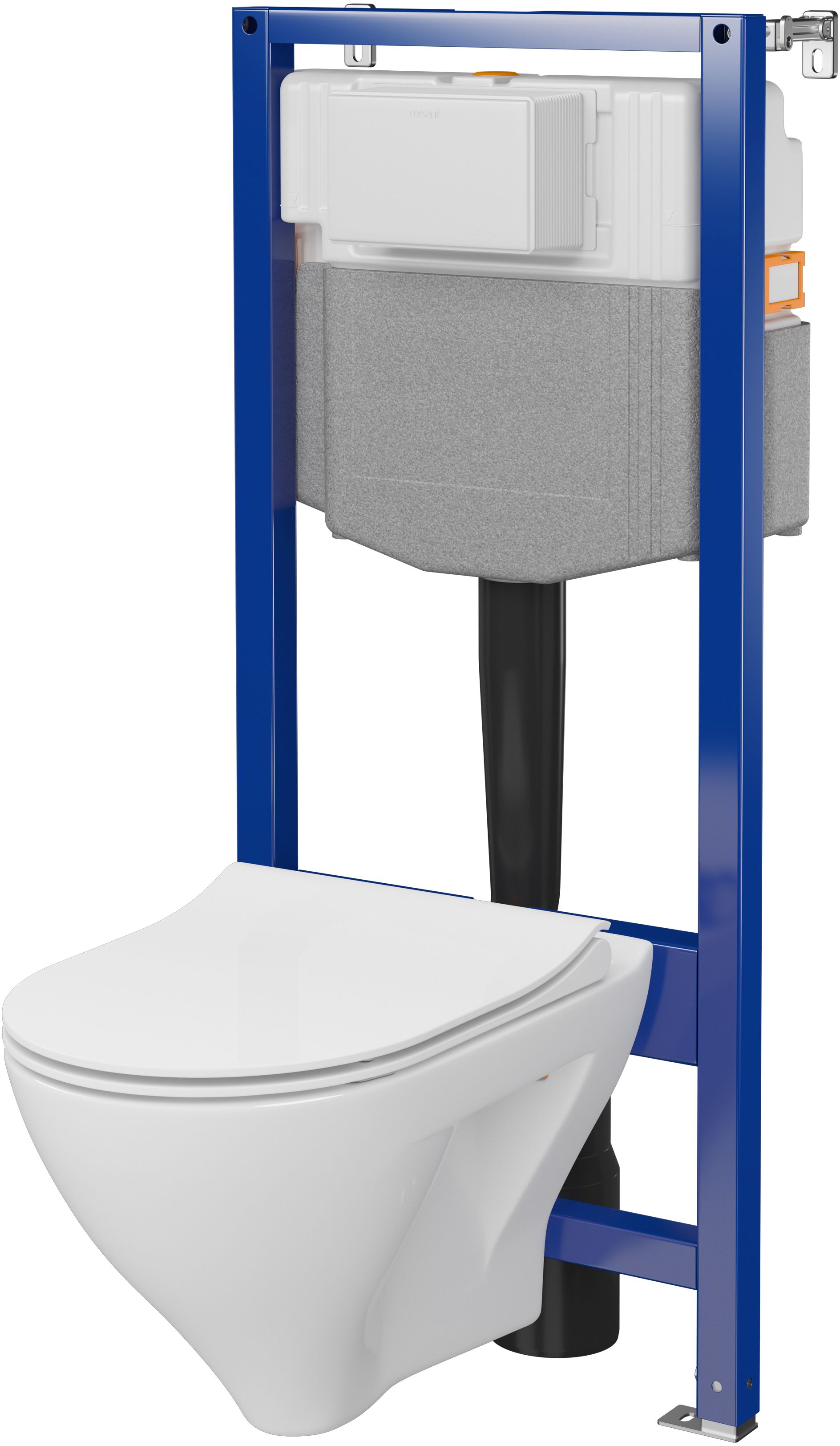 Cersanit Mille WC-Komplettset mit Vorwandelement S701-821