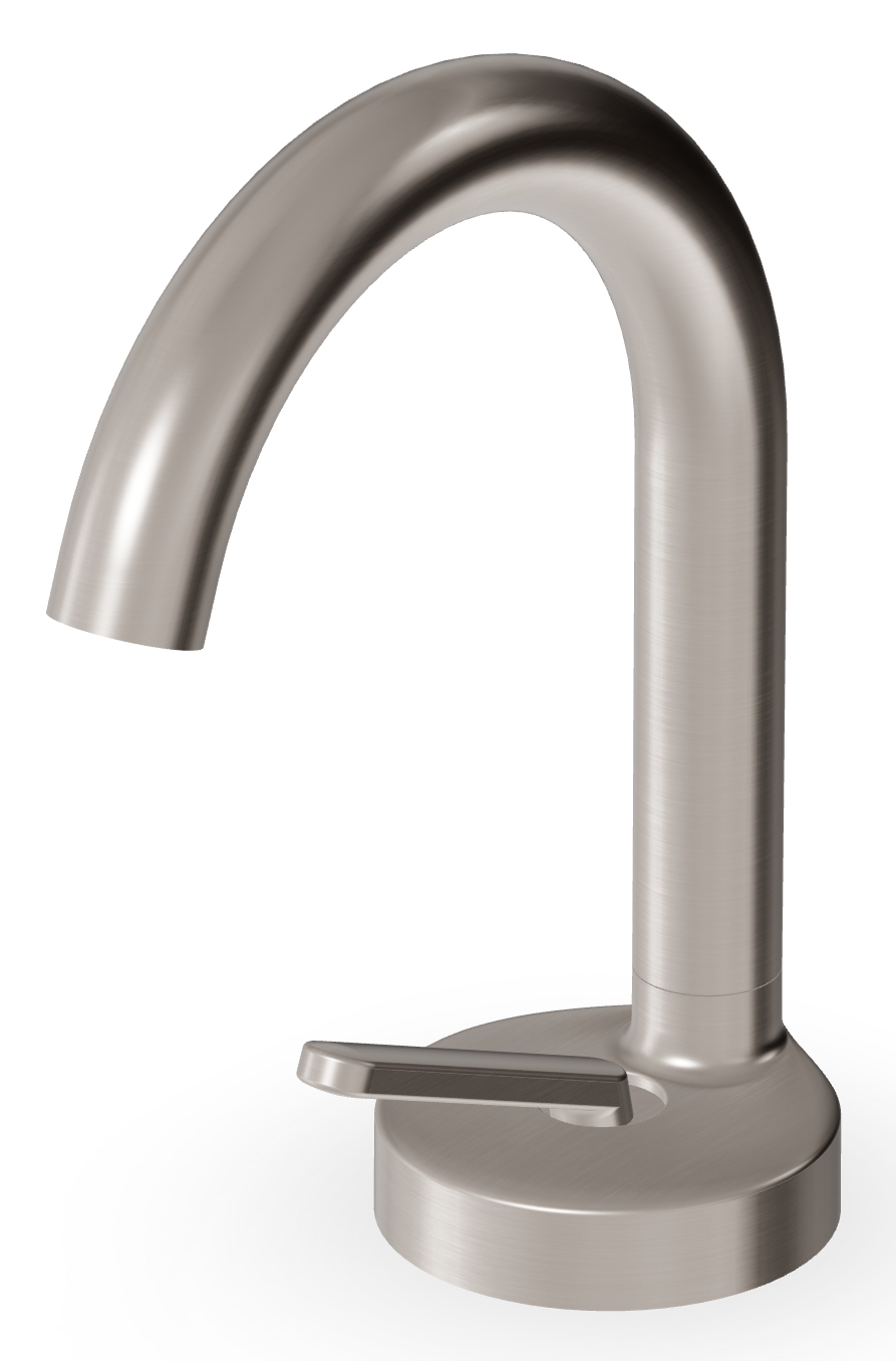 Zucchetti Isy Waschtischarmatur Stehend nickel ZIS1401.C3