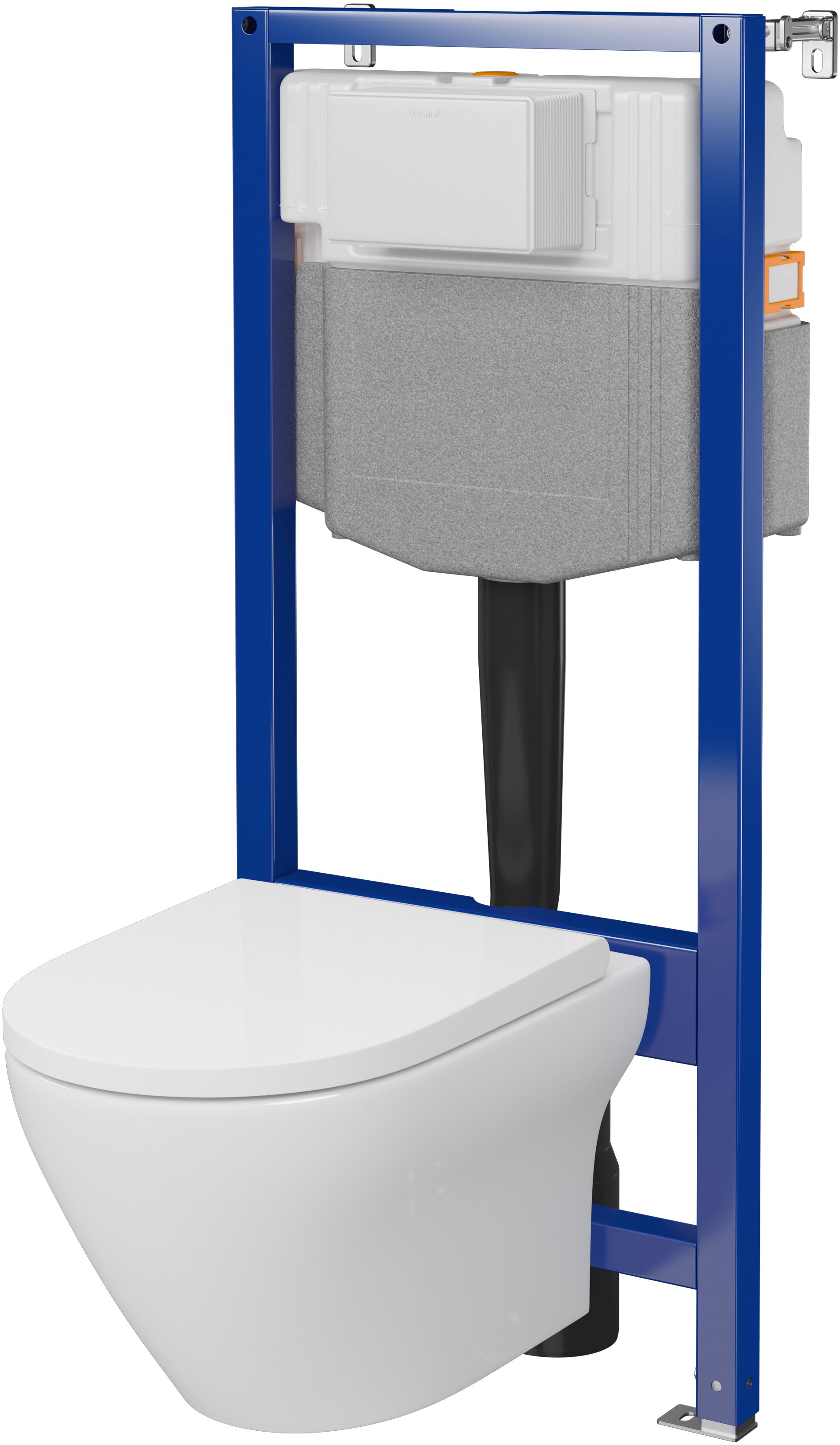 Cersanit Larga WC-Komplettset mit Vorwandelement S701-800