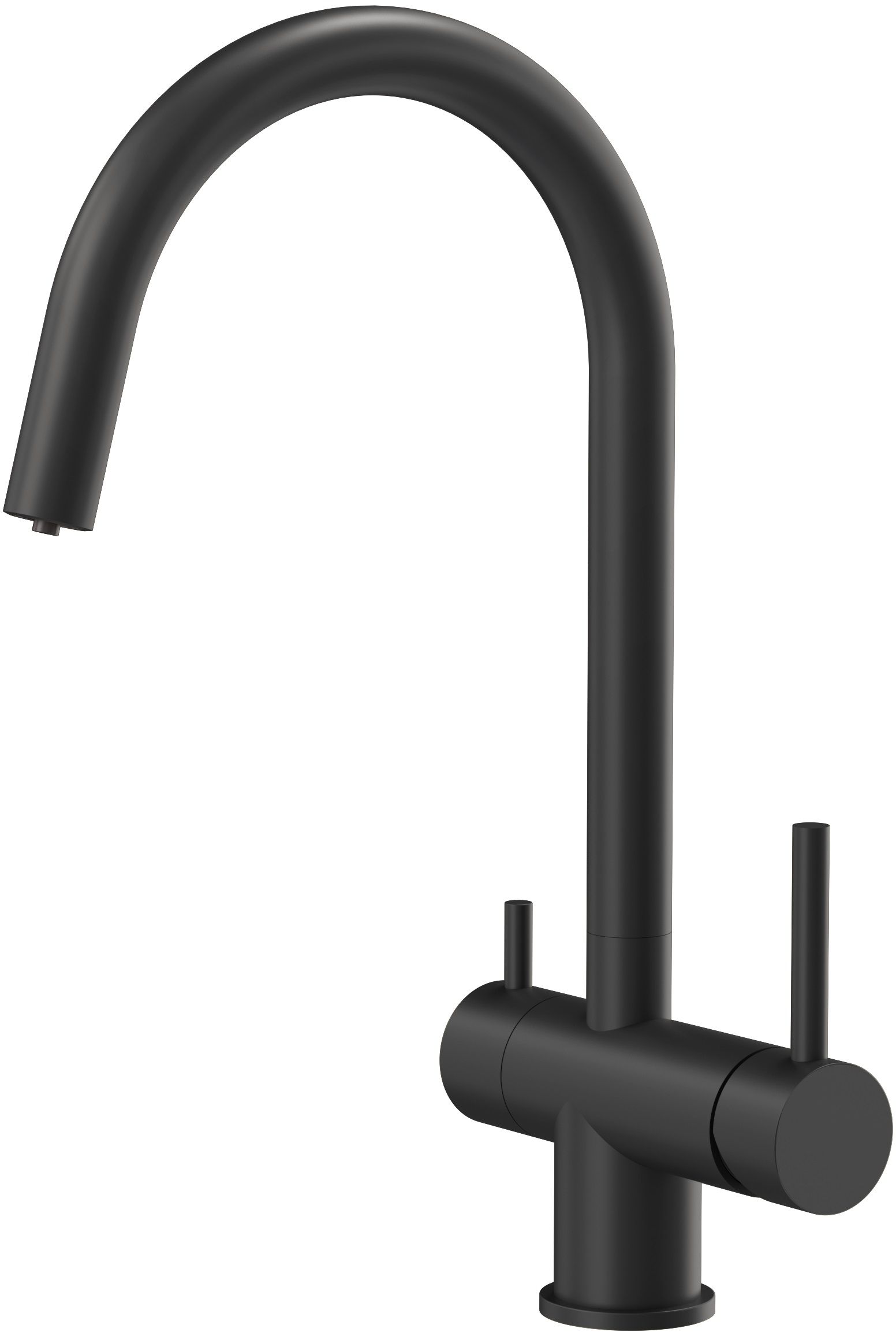 Quadron Caren wasserhahn mit wasserfilter stehend schwarz 3623512_BLM