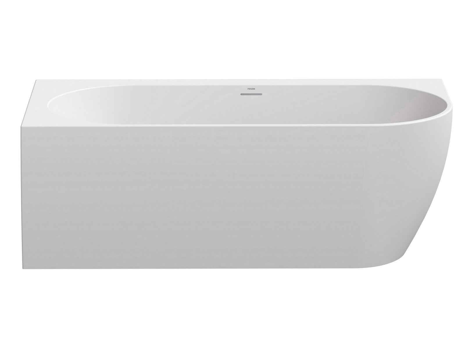Ravak Freedom Corner Eckbadewanne 170x80 cm oval weiß XC00100041