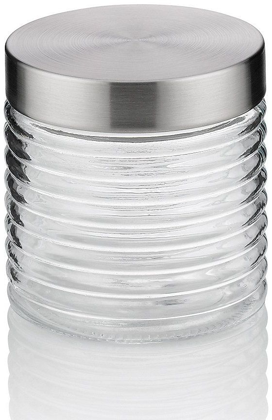 Kela Diana Aufbewahrungsbehälter 11x11x12 cm transparent-stahl 11950