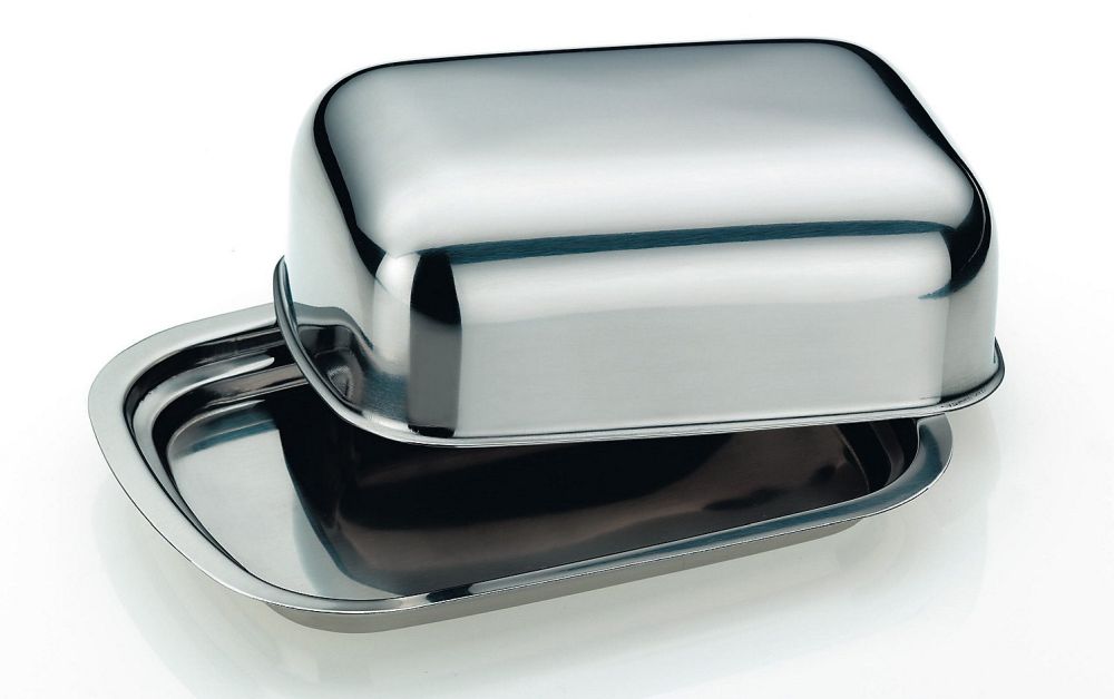 Kela Vision Butterdose xx cm stahl 19243