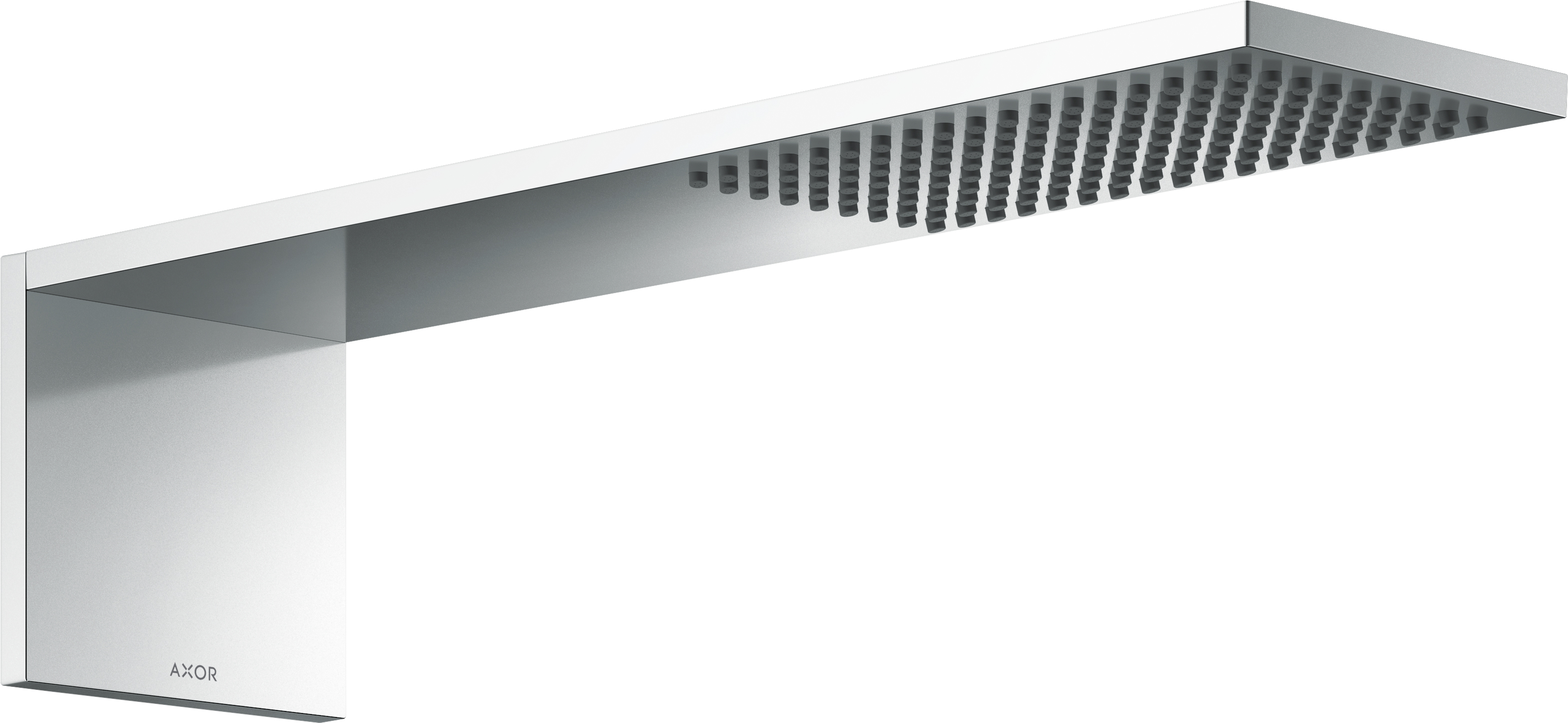 Axor ShowerComposition Kopfbrause 42.5x11 cm rechteckig chrom 12592000