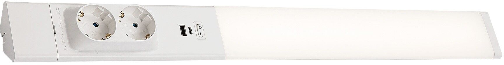 Rabalux Bilal Unterbauleuchte 1x18 W weiß 78032