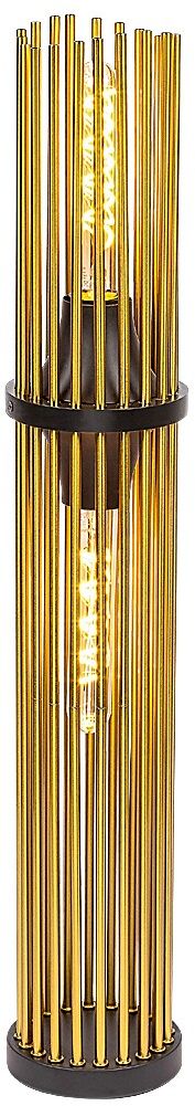 Rabalux Roxas Stehlampe 2x40 W schwarz-kupfer 74022
