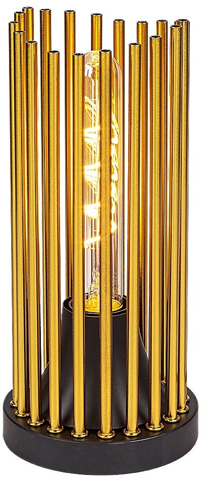 Rabalux Roxas Tischlampe 1x40 W schwarz-kupfer 74021