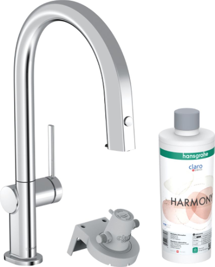 Hansgrohe Aqittura M91 Wasserhahn mit Wasserfilter Stehend chrom 76801000