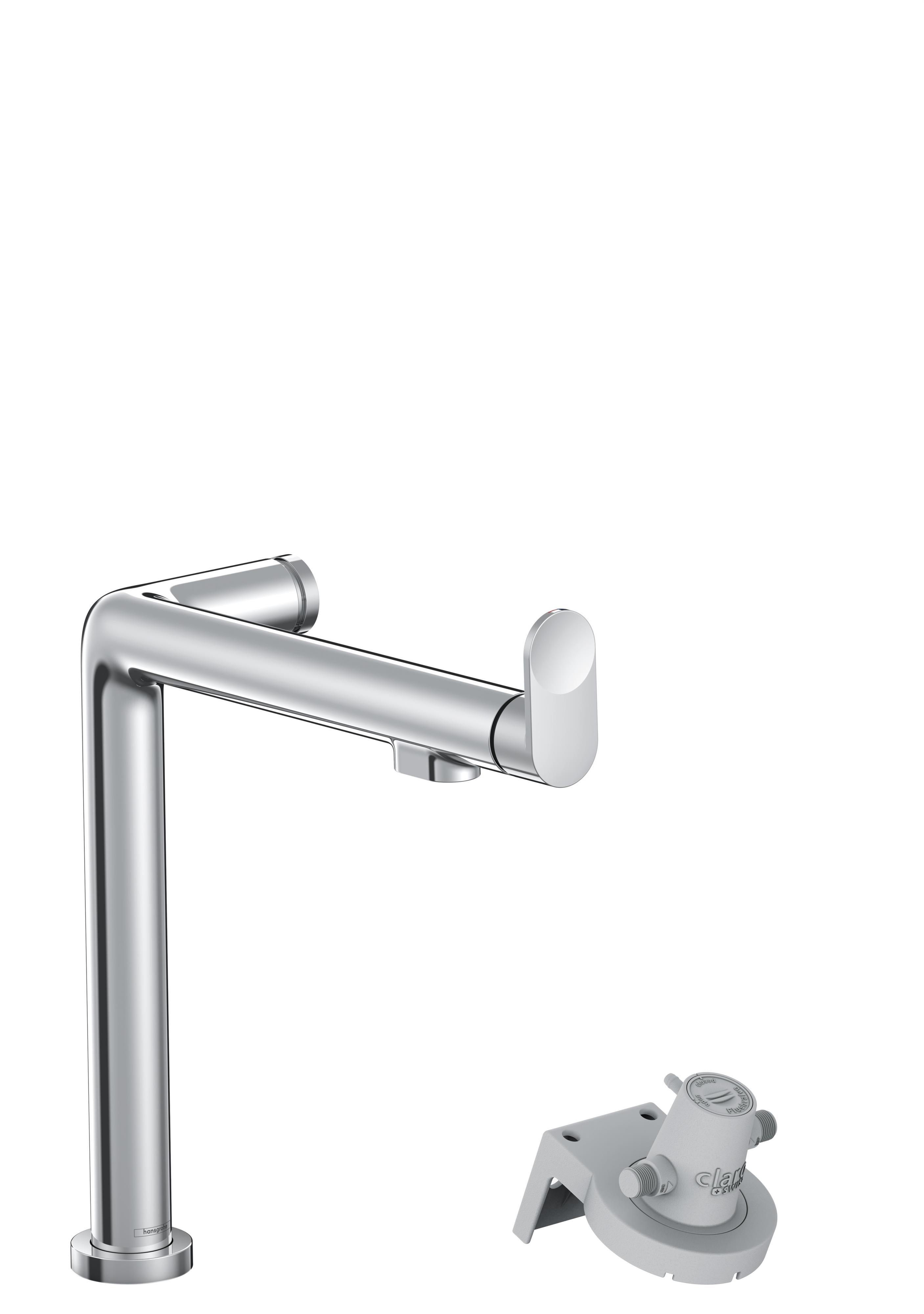 Hansgrohe Aqittura M91 Wasserhahn mit Wasserfilter Stehend chrom 76804000