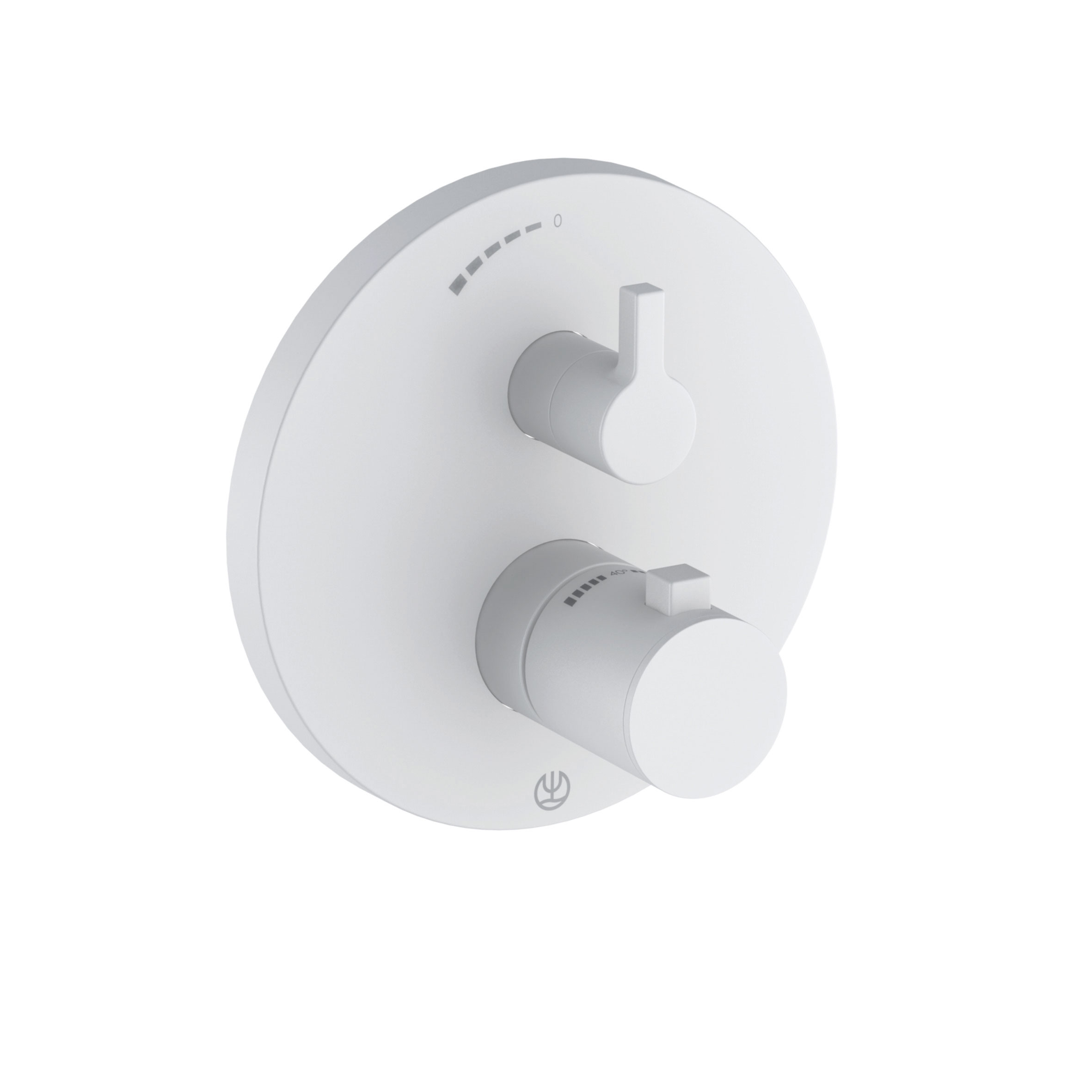 Kludi Nova Fonte Duschbatterie Unterputz mit Thermostat weiß 208355315