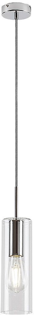 Rabalux Esta Pendelleuchte 1x40 W chrom-transparent 72048
