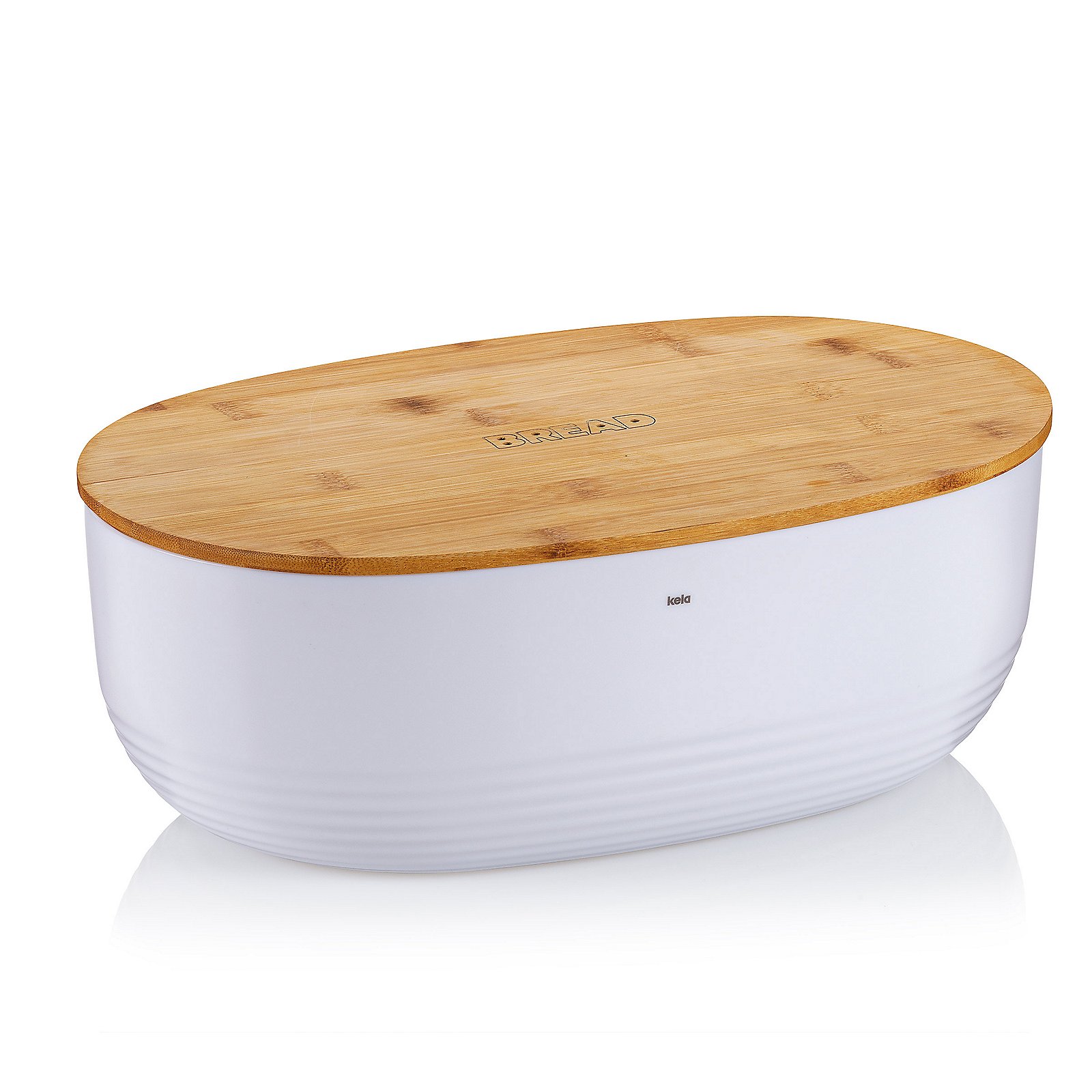 Kela Namur Brotkasten 37.5x23x14 cm weiß 12060