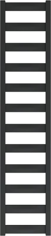 LaVita Hermes Badezimmerheizkörper dekorativ 139x30 cm schwarz 5903918415544